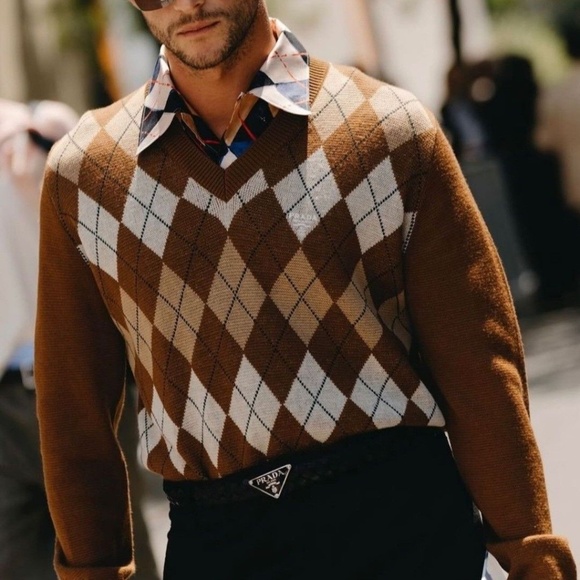 ASOS argyle sweater - Picture 10 of 11